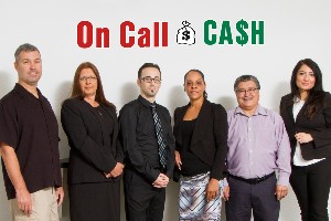 The On Call Cash professional staff is ready to assist you with short term cash loans.